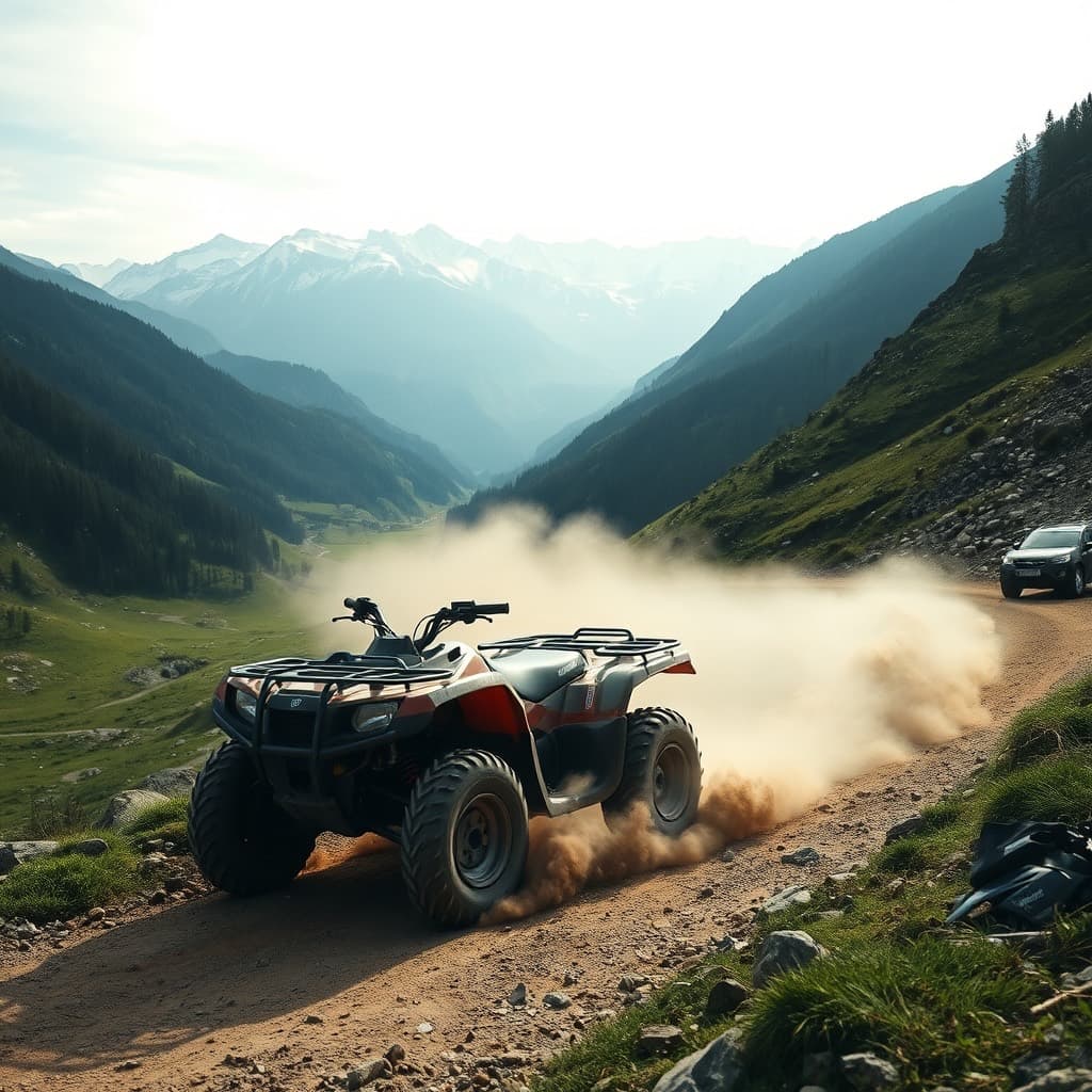 ATV trail, Gulmarg